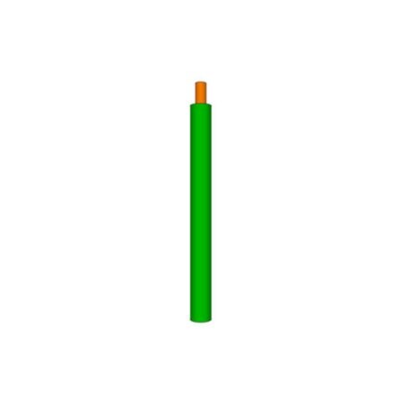 Ascent Lead Wire, CSA TEW (UL 1015), 18 AWG, Green, 1 ft 1015/18B01-2ASC
